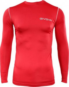 Givova Koszulka termoaktywna Givova Corpus 3 - czerwona S 1
