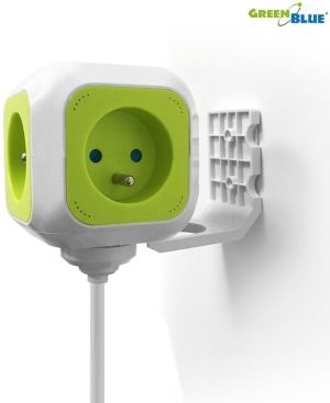 GreenBlue MagicCube poczwórne gniazdko prądowe, 2 wejścia usb 1,4m GB118 (MCE118) 7