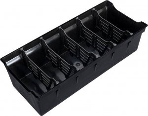 Vilde Organizer pojemnik kuchenny na torebki z przyprawami czarny 30x13x8 cm 3