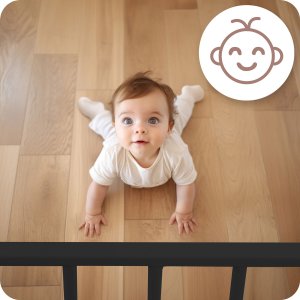 Barierka bramka zabezpieczająca czarna Nukido 718300 11