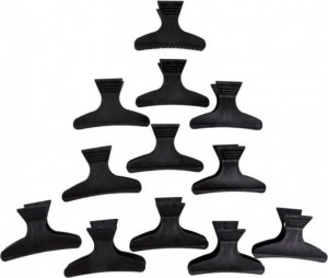 Poniks klamry do włosów, fryzjerskie 12 szt 3