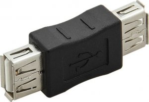 Adapter USB Blow USB-A - USB-A Czarny  (04196) 2