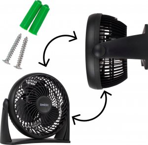 Wentylator Maltec Wentylator Biurkowy/Ścienny Flexocool 350 6