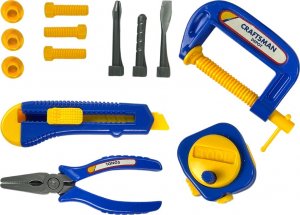 LeanToys Zestaw Dla Majsterkowicza Wiertarka Na Baterie 3