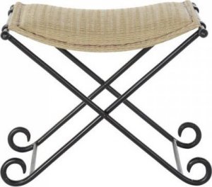 DKD Home Decor Meble Pomocnicze DKD Home Decor Metal Rattan (53 x 45 x 44 cm) 1