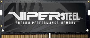 Pamięć do laptopa Patriot Viper Steel, SODIMM, DDR4, 32 GB, 3200 MHz, CL18 (PVS432G320C8S) 1