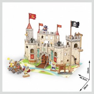 Cubic Fun Puzzle 3D - Zamek piratów 2