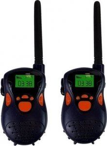 LeanToys Walkie Talkie Krótkofalówki Zasięg 100 m Granatowe Dla Dzieci 2