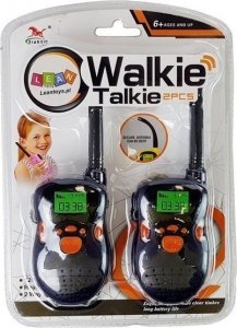 LeanToys Walkie Talkie Krótkofalówki Zasięg 100 m Granatowe Dla Dzieci 3