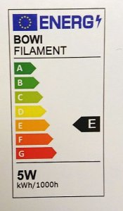 Brolux Żarówka ledowa LED E27/230V 450lm Filament GOLD G45 2200K 5W 4xCOB Żarówka ledowa LED E27/230V 450lm Filament GOLD G45 2200K 5W 4xCOB 3
