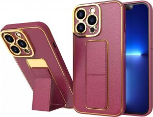 New Kickstand Case etui do iPhone 13 Pro z podstawką czerwony 1