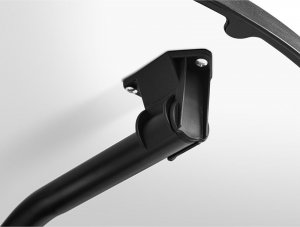 Royal Catering Stół stolik barowy okrągły wysoki składany śr. 70 cm wys. 110 cm czarny Stół stolik barowy okrągły wysoki składany śr. 70 cm wys. 110 cm czarny 4