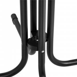 Royal Catering Stół stolik barowy okrągły wysoki składany śr. 70 cm wys. 110 cm czarny Stół stolik barowy okrągły wysoki składany śr. 70 cm wys. 110 cm czarny 5