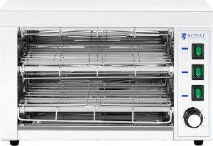 Toster Royal Catering Opiekacz toster salamander do zapiekanek 50-300C 3250 W Opiekacz toster salamander do zapiekanek 50-300C 3250 W 5
