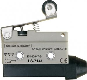 Tracon Electric Łącznik krańcowy z dźwignią sprężynową i rolką LS7141 1