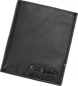 Pierre Cardin Duży niezapinany męski portfel skórzany z RFID NoSize 1