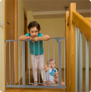 Barierka bramka zabezpieczająca szara Nukido 718301 8