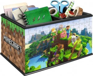 Ravensburger Puzzle 216 elementów 3D Szkatułka Minecraft 2