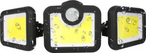 Kinkiet LTC Lampa ścienna solarna regulowana LED LTC 20W z czujnikiem ruchu i zmierzchu + pilot 6