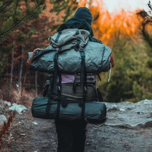 4kom.pl Lampka składana Latarka na biwak podróż turystyczna kempingowa survival Czarna 8