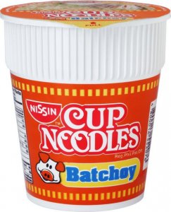 Nissin Original Nissin Cup Noodles, zupa instant wieprzowo-wołowa Botchoy, łagodna 60g - Nissin 1