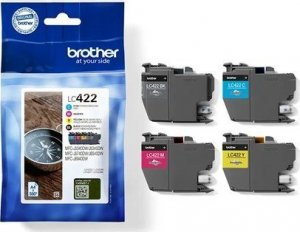 Tusz Brother Brother LC422VALDR Ink Cartridge, Black, Cyan, Magenta, Yellow 1