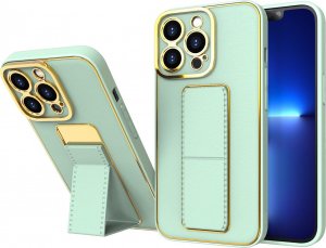Hurtel New Kickstand Case etui do iPhone 13 Pro z podstawką zielony 1