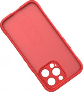 Hurtel Magic Shield Case etui do iPhone 13 Pro Max elastyczny pancerny pokrowiec burgundowy 8