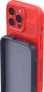 Hurtel Magic Shield Case etui do iPhone 13 Pro Max elastyczny pancerny pokrowiec burgundowy 9