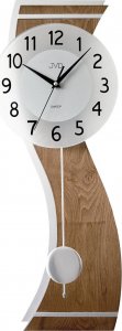 JVD Zegar ścienny JVD NS22012.11 drewniany z wahadłem 1