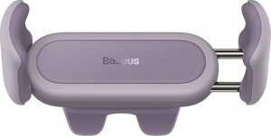 Baseus Baseus Steel Cannon 2 uchwyt do smartfona na kratkę wentylacyjną fioletowy (SUGP000005) 3