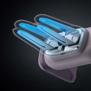 Baseus Baseus Steel Cannon 2 uchwyt do smartfona na kratkę wentylacyjną fioletowy (SUGP000005) 9