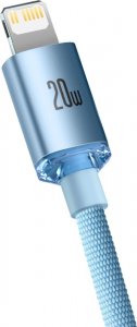 Kabel USB Baseus USB-C - Lightning 1.2 m Jasnoniebieski (BSU3637) 3
