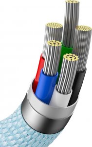 Kabel USB Baseus USB-C - Lightning 1.2 m Jasnoniebieski (BSU3637) 7