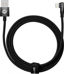 Kabel USB Baseus USB-A - Lightning 2 m Czarny (BSU3573) 1
