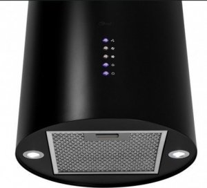 Okap Focus Okap wyspowy przyścienny Focus Osaka black 3