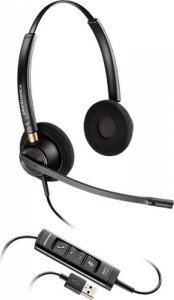 Słuchawki Poly POLY EncorePro 525 USB Zestaw słuchawkowy Przewodowa Opaska na głowę Biuro/centrum telefoniczne Czarny 1