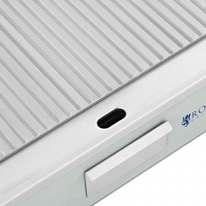 Royal Catering Grill elektryczny płyta grillowa ryflowana podwójna 400 x 730 mm 2 x 2000 W Grill elektryczny płyta grillowa ryflowana podwójna 400 x 730 mm 2 x 2000 W 4