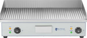 Royal Catering Grill elektryczny płyta grillowa ryflowana podwójna 400 x 730 mm 2 x 2000 W Grill elektryczny płyta grillowa ryflowana podwójna 400 x 730 mm 2 x 2000 W 5