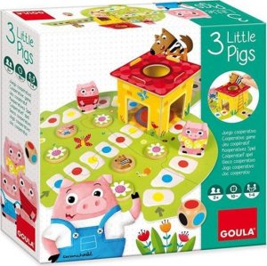 Diset Drewniana Gra Diset Goula 3 Little Pig (ES-PT-FR-IT-EN-CS) 1