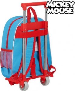 Mickey Mouse Clubhouse Plecak szkolny 3D z kółkami 705 Mickey Mouse Clubhouse Jasnoniebieski 4