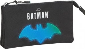 Piórnik Batman Piórnik Potrójny Batman Bat-Tech Czarny 1