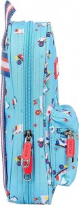 Piórnik Moos Piórnik w kształcie Plecaka Rollers Moos Wielokolorowy Jasnoniebieski 3