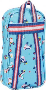 Piórnik Moos Piórnik w kształcie Plecaka Rollers Moos Wielokolorowy Jasnoniebieski 5