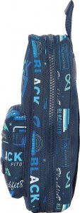 Piórnik Blackfit8 Piórnik w kształcie Plecaka BlackFit8 Retro Granatowy (33 Części) 4