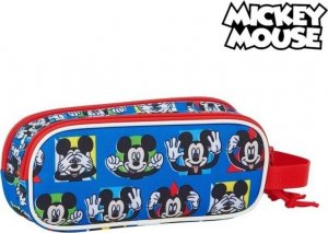 Piórnik Mickey Mouse Clubhouse Piórnik Mickey Mouse Clubhouse M513 Pojedyńczy Czerwony Niebieski (21 x 8 x 6 cm) 4