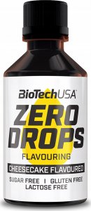 BioTechUSA Biotech USA Zero Drops 50ml AROMAT SMAKOWY Vanilia 1