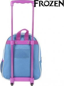 Frozen Plecak szkolny 3D z kółkami Frozen Niebieski 2