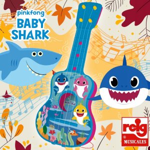 REIG Gitara Dziecięca Reig Baby Shark Niebieski 2