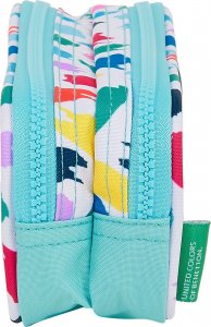 Piórnik Benetton Piórnik Podwójny Benetton Wielokolorowy 4